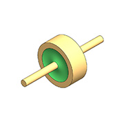 Impédance caractéristique de 50 Ω - tête plate monocœur